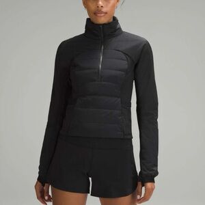 lululemon athletica Black Puffer Jacket cropped